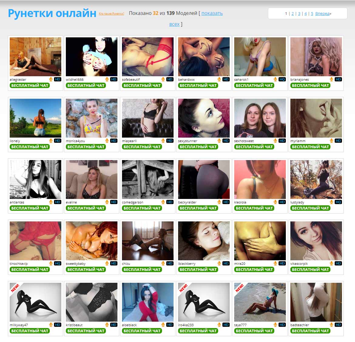 Смотреть приваты с Рунеток
